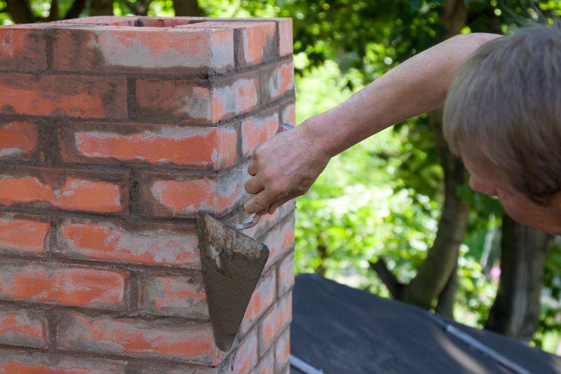 Chimney Brick Repair detail