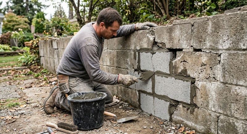Stone Column Repair in Cleveland, OH